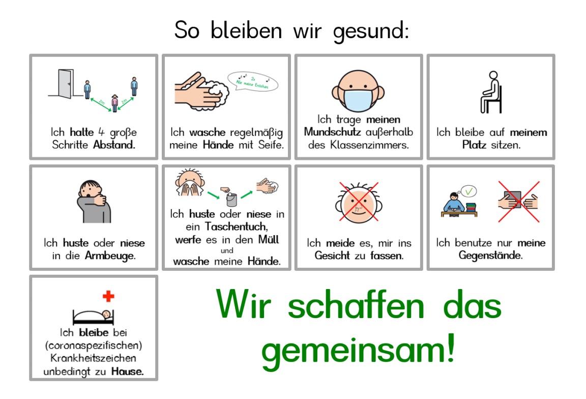 Homepage Grundschule St. Korbinian Hygieneregeln